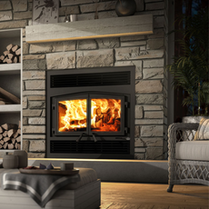 Osburn Stratford II High-Efficiency Wood Stove Bundle