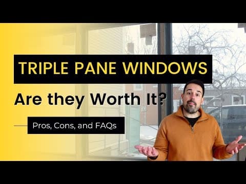 Triple Pane Window Pros, Cons, and FAQs